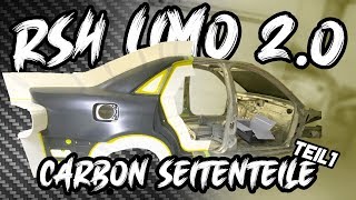 Die RS4 Limo 2.0 - Wir formen die Seitenteile ab! Baltic Carbon Teil 1 #7 | Philipp Kaess |